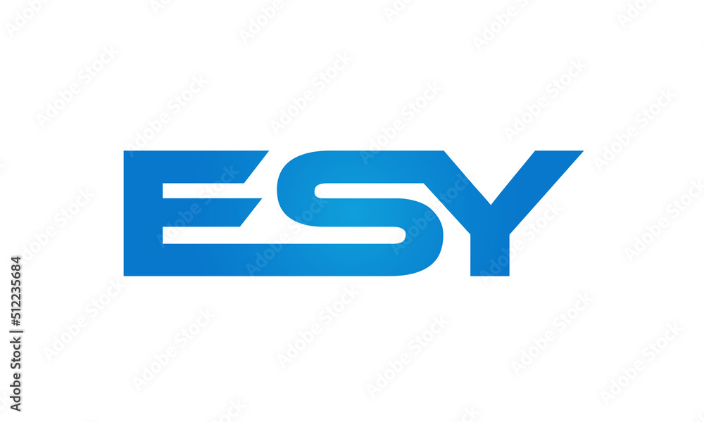 Connected ESY Letters logo Design Linked Chain logo Concept
Connected ESY Letters logo Design Linked Chain logo Concept