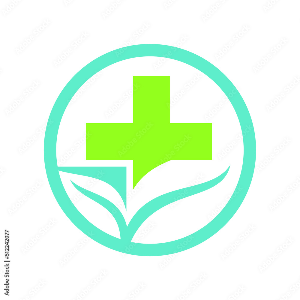 Obraz premium Medical & Healthcare logo. Medical vector
