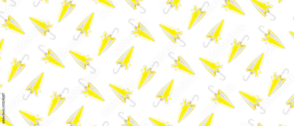 Many umbrellas on white background. Pattern for design Many umbrellas on white background. Pattern for design