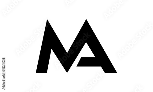 Free Download brand simple M&A letter alphabet - GFXLoad