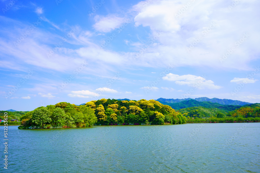 新緑 亀鶴公園(香川県さぬき市) 新緑 亀鶴公園(香川県さぬき市)