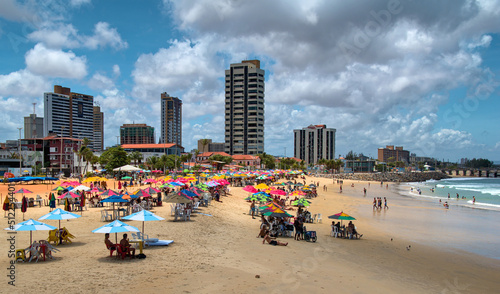 Canvas Print beach state