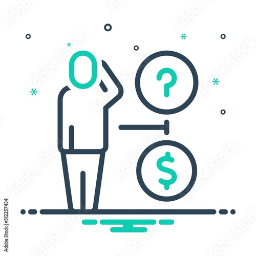 Mix icon for reasonably