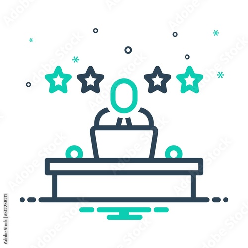 Mix icon for employed