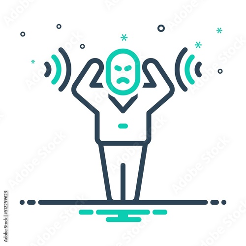 Mix icon for disturbed
