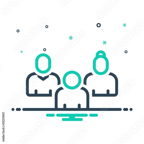 Mix icon for diverse
