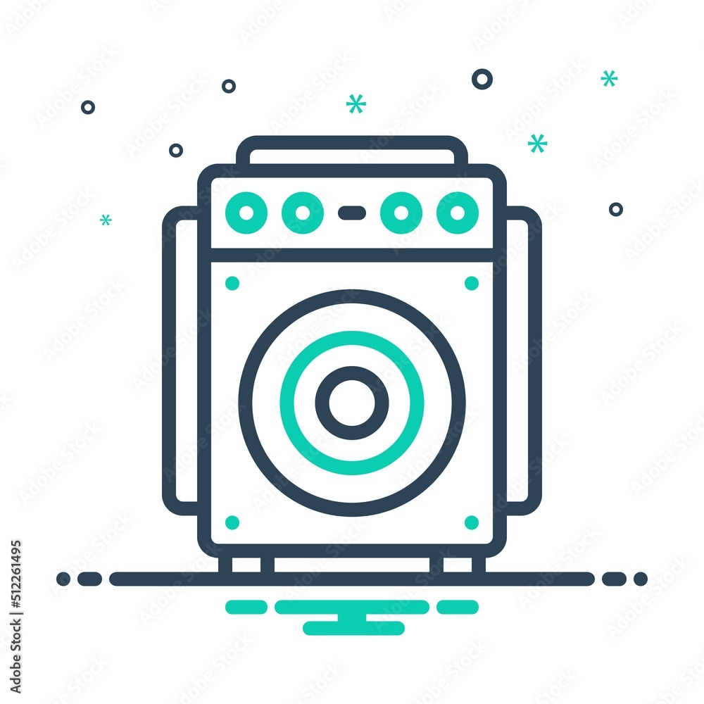 Mix icon for amp audio Mix icon for amp audio