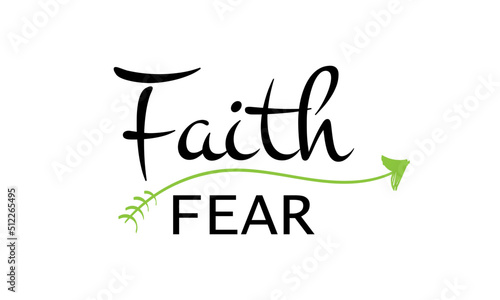 Christian quote design for print or use as poster, card, flyer or T Shirt