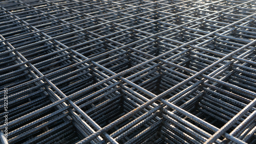 The rebar is bonded with steel wire for use as a construction infrastructure. Which part of the rebar has rusted due to chemical reactions.