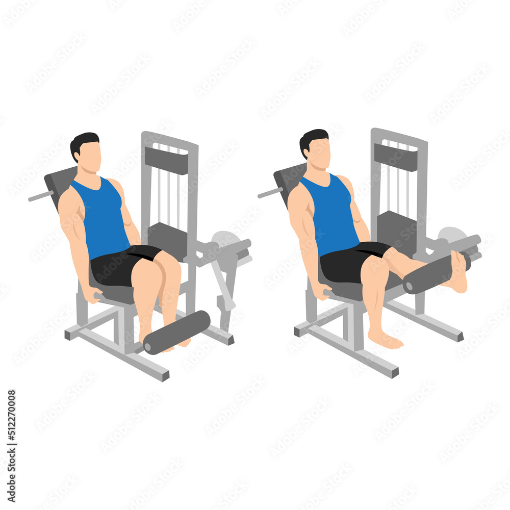 Leg extension single leg hotsell