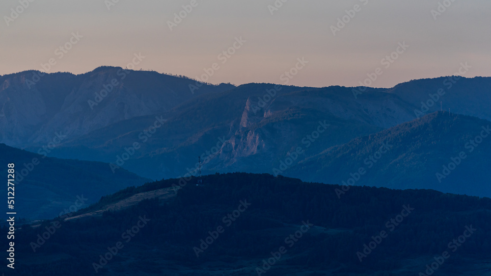 Mountains in Twilight