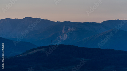 Fototapeta Naklejka Na Ścianę i Meble -  Mountains in Twilight