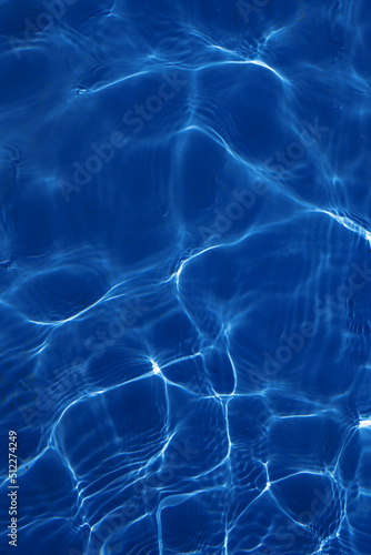 blue water surface for background