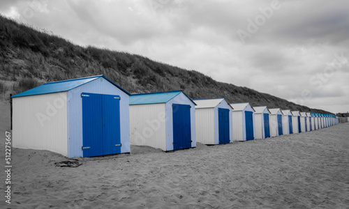 beach huts at the beach