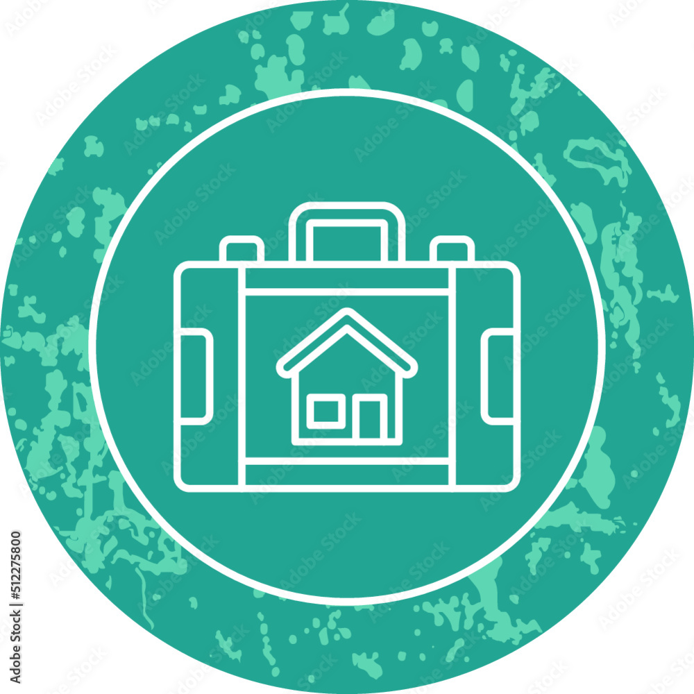 Unique Line Round Circle Icon Unique Line Round Circle Icon