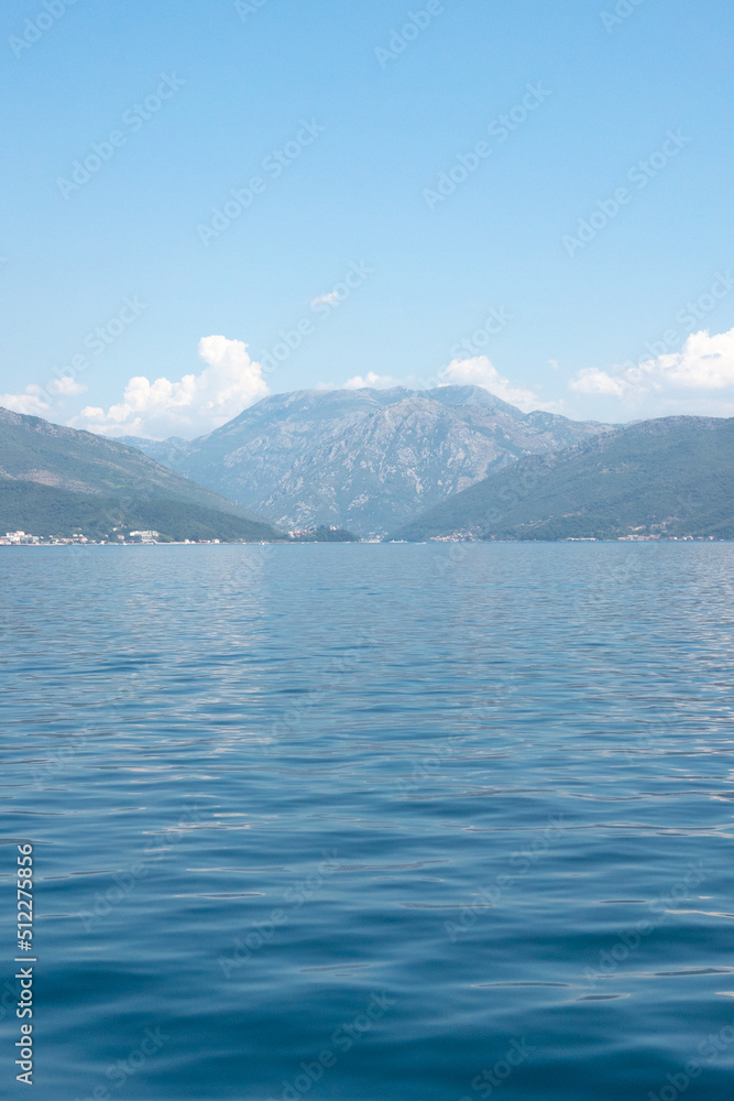 lake and mountains in Montenegro