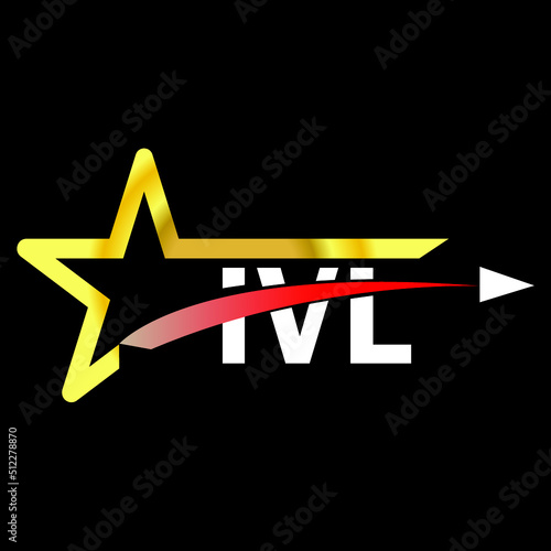 IVL letter logo design. IVL creative  letter logo. simple and modern letter logo. IVL alphabet letter logo for business. Creative corporate identity and lettering. vector modern logo  photo