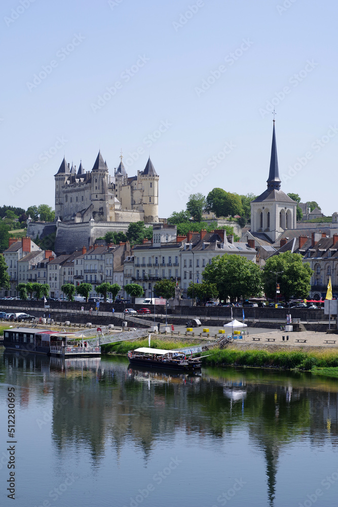 Panoramas de la ville de Saumur