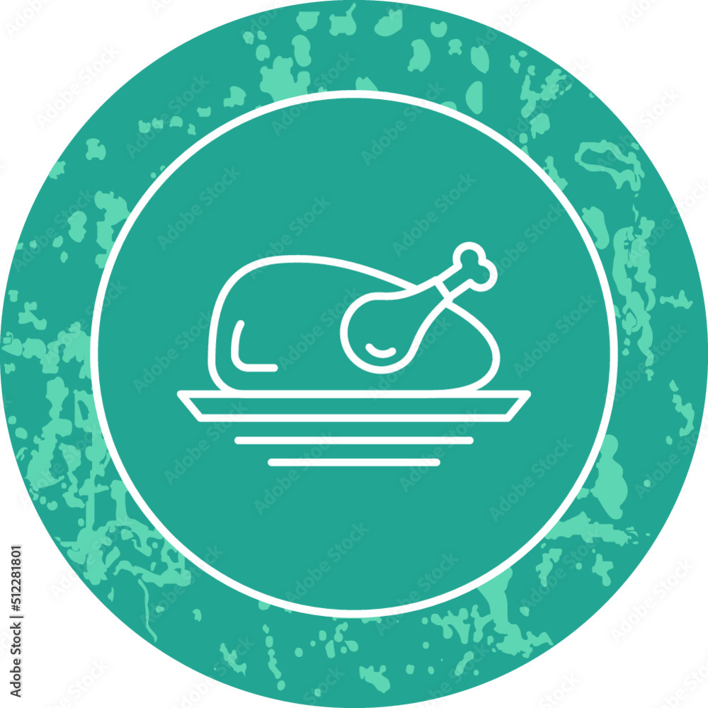 Unique Line Round Circle Icon Unique Line Round Circle Icon