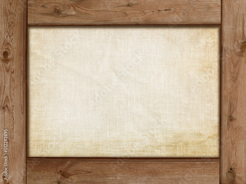 old paper on wood background texture vintage wooden frame 
