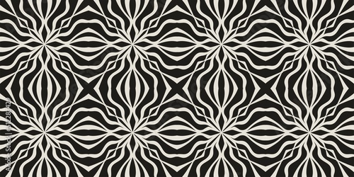 Vector Islamic seamless pattern. Elegant Geometric ornamental arabic background
