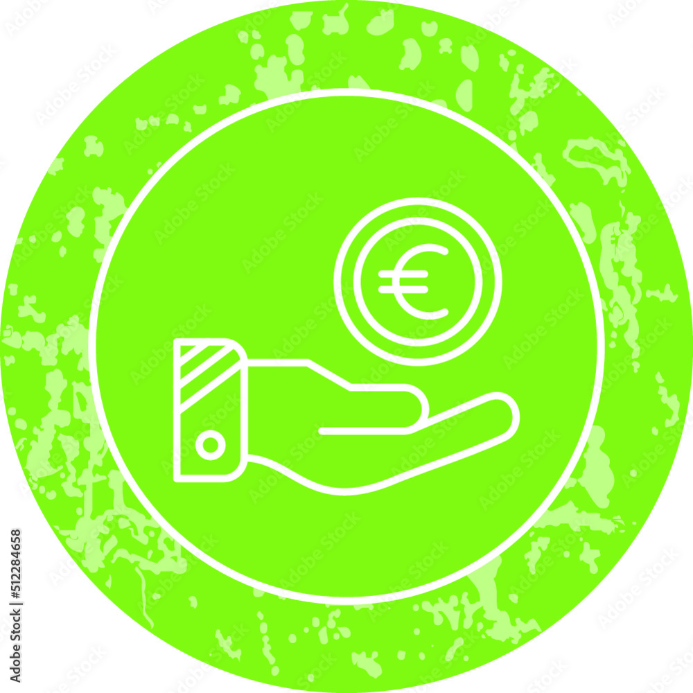 Unique Line Round Circle Icon Unique Line Round Circle Icon