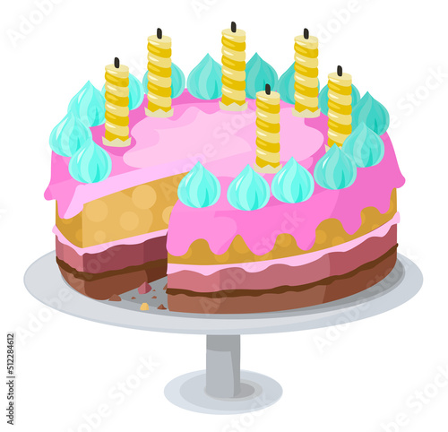 Cake Cartoon