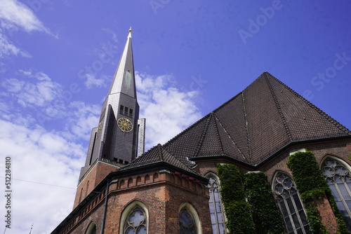 St. James' Church (German: Hauptkirche St. Jacobi) is one of the five principal churches (Hauptkirchen) of Hamburg. Germany. photo