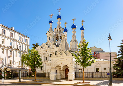 Nativity church at Putinki founded in 1649, Moscow, Russia