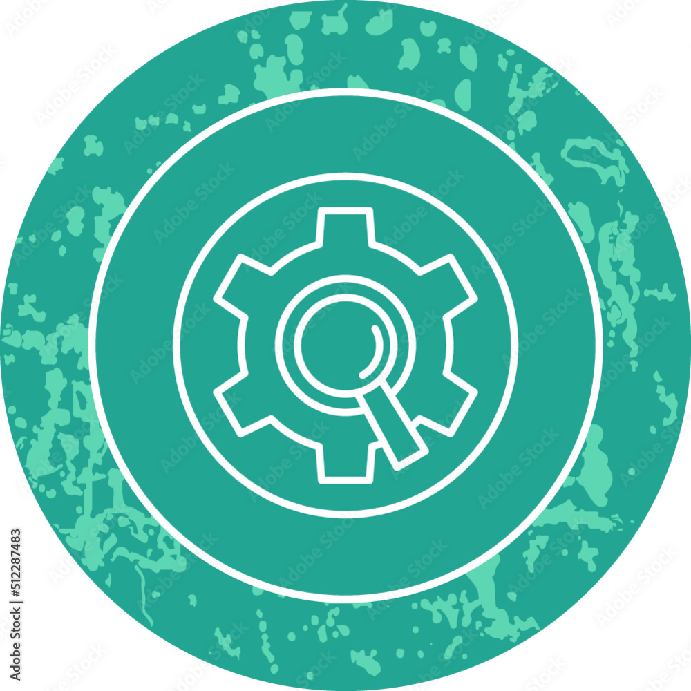 Unique Line Round Circle Icon Unique Line Round Circle Icon