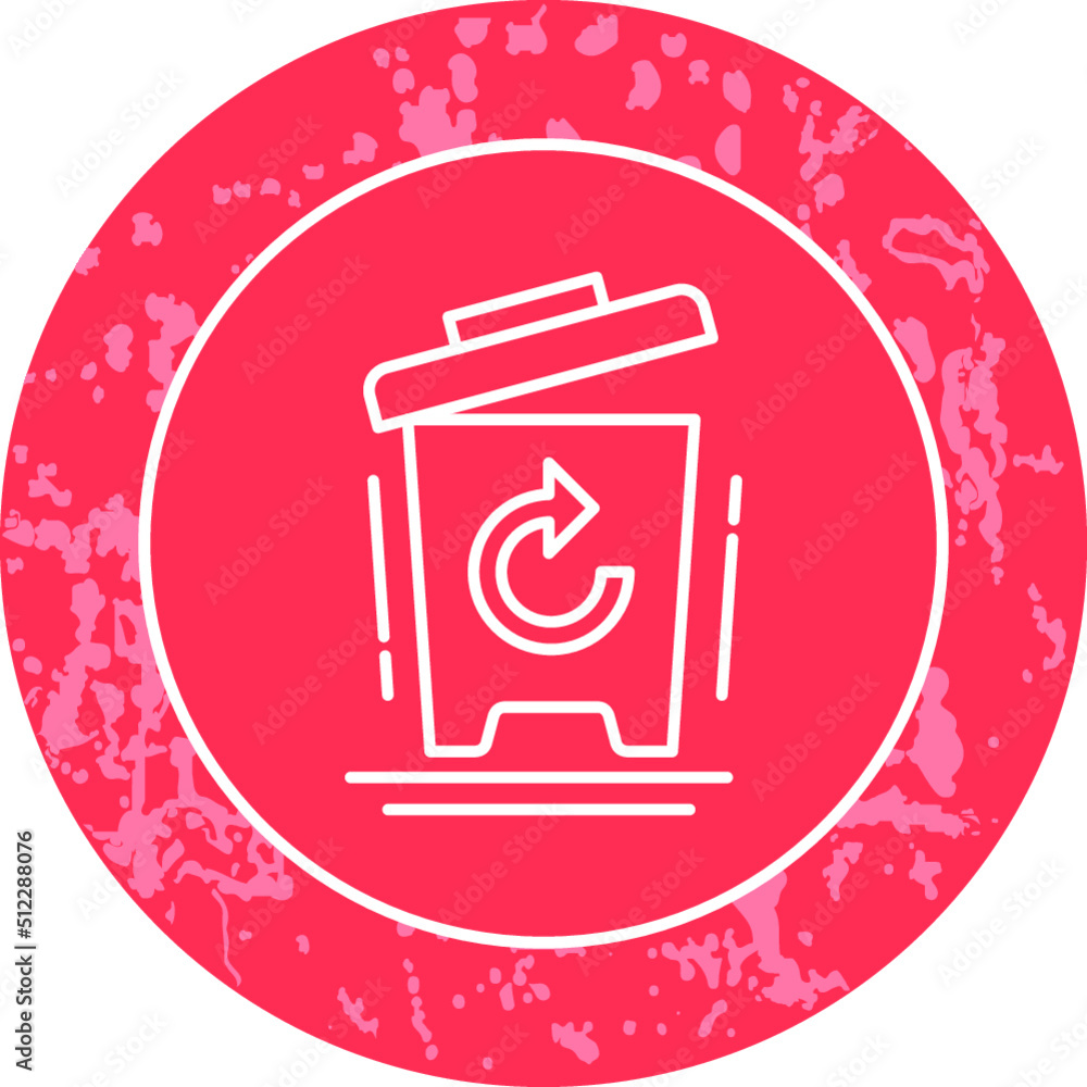 Unique Line Round Circle Icon Unique Line Round Circle Icon