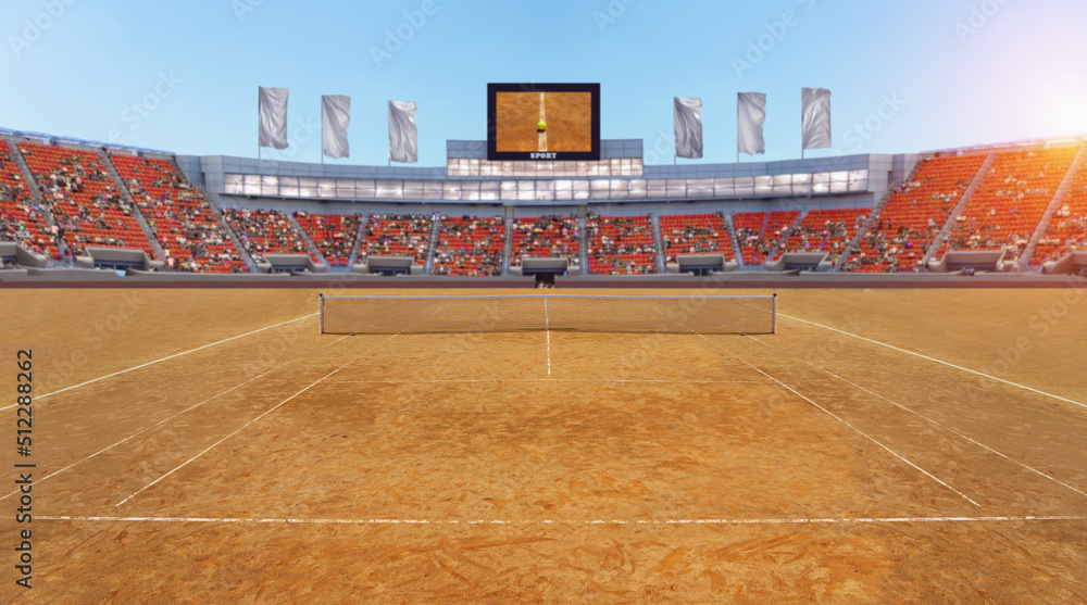 Tenis ground court grande arena