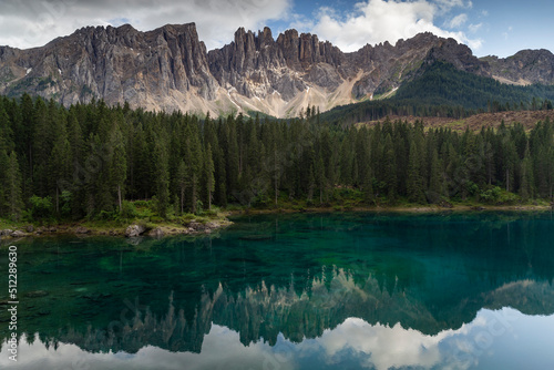 lake in the mountains, Dolomites