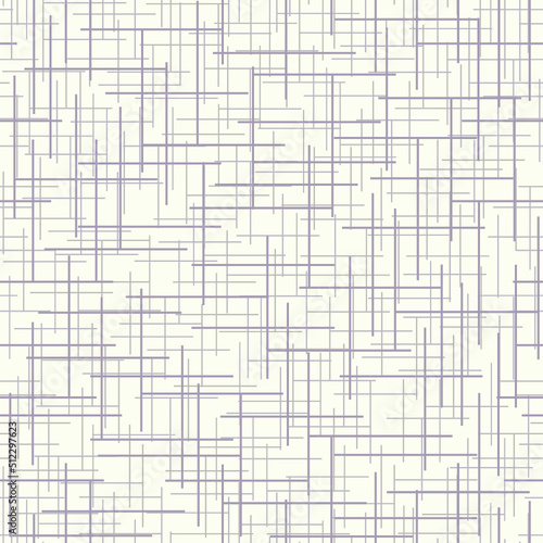 Thin lines grid seamless pattern.
Horizontal and vertical lines that form a repetitive grid.