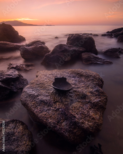 Wallpaper Mural sunset on the beach Torontodigital.ca