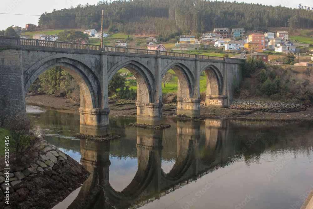 Fototapeta premium bridge over the river