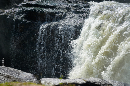 Waterfall in Murchinson Falls National Park Uganda