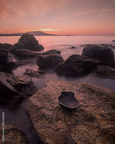 Wallpaper Mural sunset on the beach Torontodigital.ca