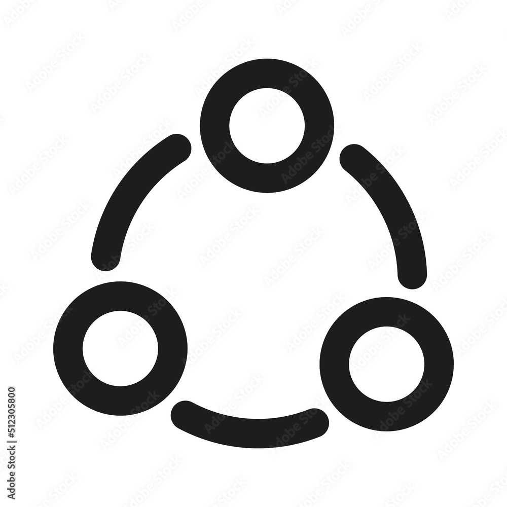 Share icon isolated on white background. Share, network illustration. Share icon isolated on white background. Share, network illustration.