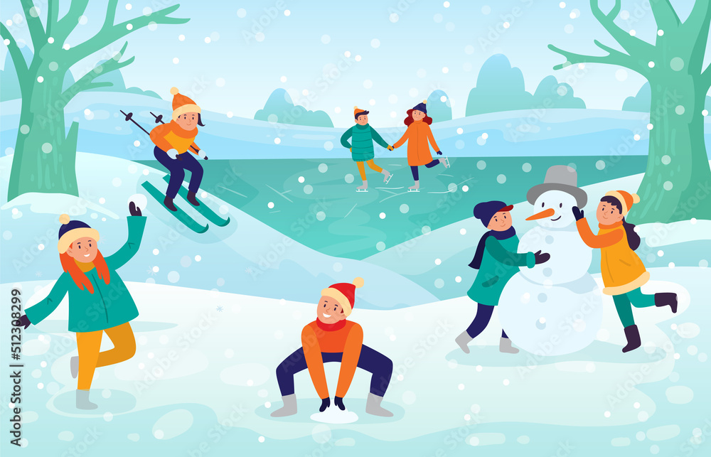 Winter Skate and Ski