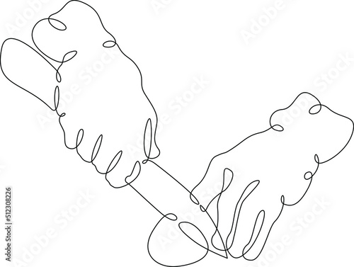 One continuous line.The hands of the cook. The cook cuts food with a knife. Chopped vegetables. The chef is cutting with a knife. One continuous line is drawn on a white background.