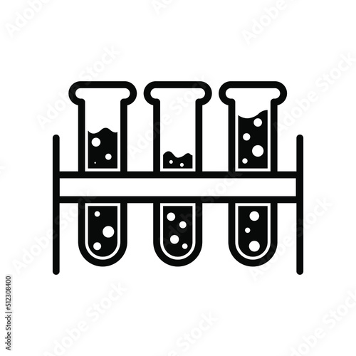 Chemistry icon vector set. Science illustration sign collection. laboratory symbol. reagent logo.