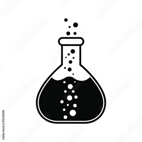 Chemistry icon vector set. Science illustration sign collection. laboratory symbol. reagent logo.