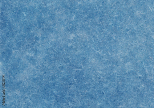 日本の藍染めを表現、縹色・ジャパンブルーの雲龍和紙