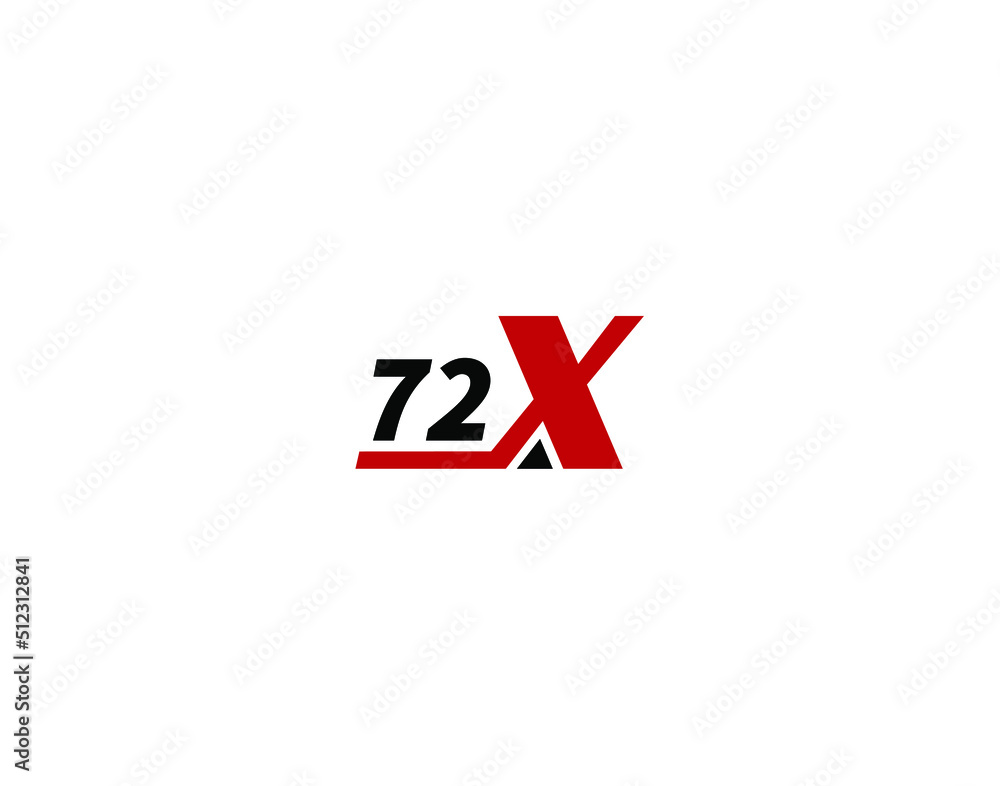 72 Times, 72X Initial letter logo