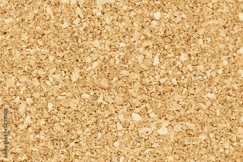 Blank cork board textured background for decoration (Vector)