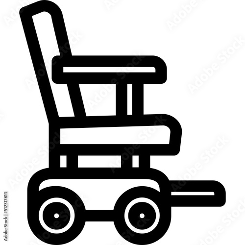 Automatic Wheelchair Icon