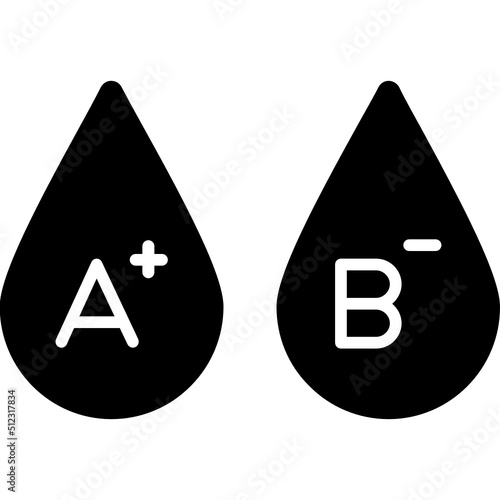 Blood Types Icon