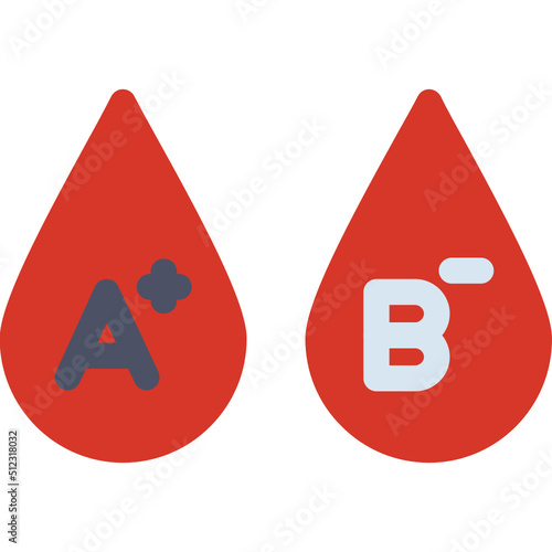 Blood Types Icon