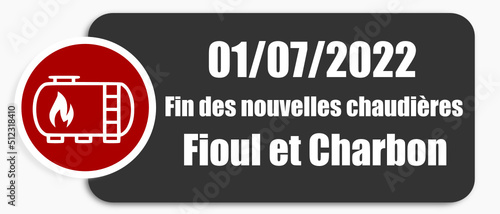 Etiquette Fioul Charbon